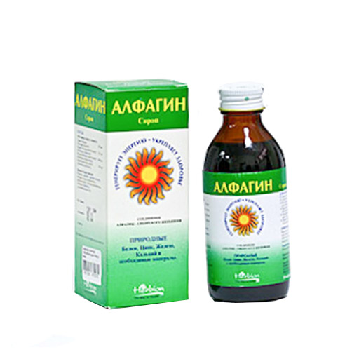 АЛФАГИН СИРОП 120 МЛ