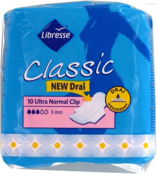 Libress classic cip ultra normal 10шт