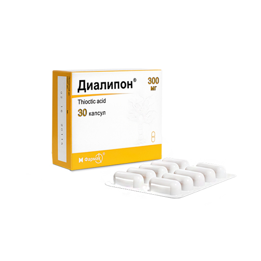 ДИАЛИПОН  300мг №30