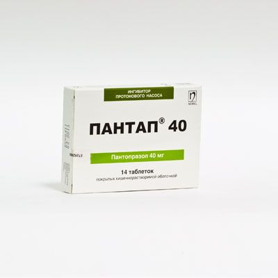 ПАНТАП 40мг ТАБ  №14
