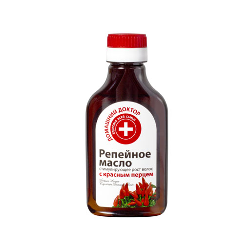 ДД МАСЛО РЕПЕЙНОЕ СТИМУЛИРУЮЩЕЕ РОСТ ВОЛОС С КРАСНЫМ ПЕРЦОМ 100МЛ
