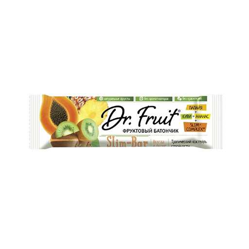 ФРУКТОВЫЙ БАТОНЧИК SLIM-BAR 30Г