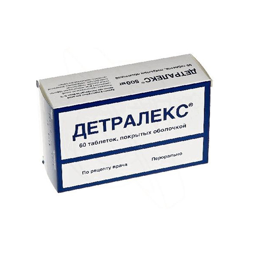 ДЕТРАЛЕКС ТАБ 500МГ №60
