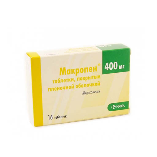 МАКРОПЕН ТАБЛ 400МГ №16
