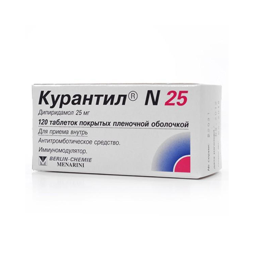 КУРАНТИЛ N  25МГ ТАБ 