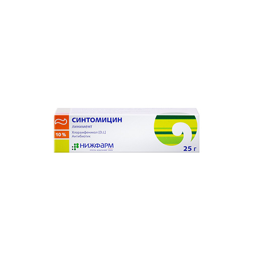 СИНТОМИЦИНА ЛИНИМЕНТ 