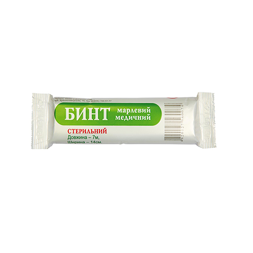 БИНТ МАРЛ.СТЕР 5Х10СМ (СЕЛХОЗМАШ)