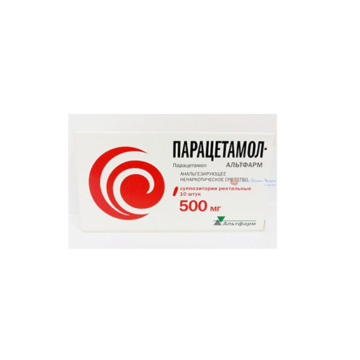 ПАРАЦЕТАМОЛ 100мг суп №10 (Радикс)