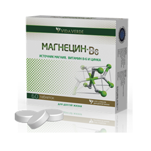 МАГНЕЦИН B6 ТАБ №60