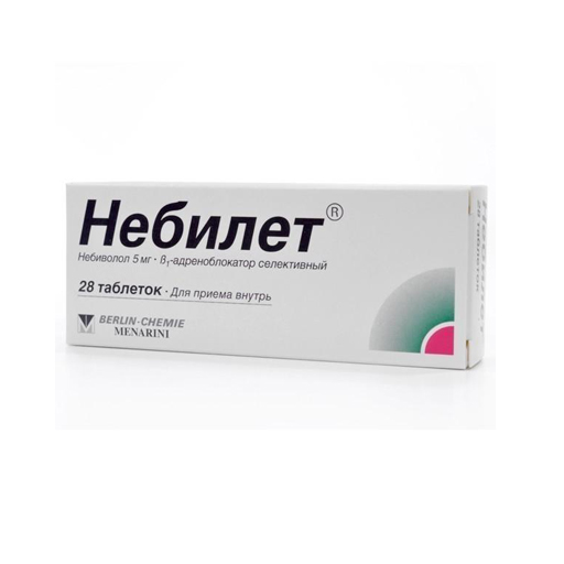 НЕБИЛЕТ ТАБ. ПЛЮС 5/12,5МГ  № 28