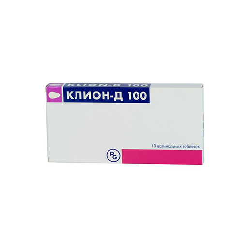 КЛИОН Д ВАГИН.ТАБЛ.100МГ №10
