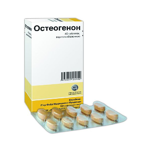 ОСТЕОГЕНОН ТАБ П/ОБ 830МГ №40