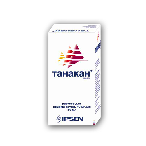 ТАНАКАН 30МЛ СИРОП