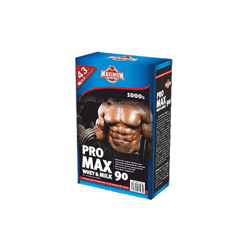 ПРОТЕИН PRO MAX WHEY & MILK 1000ГР