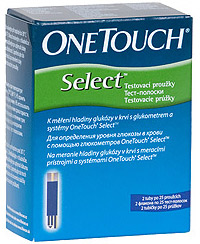 ТЕСТ ПОЛОСКИ для глюкометра ONETOUCH  №50