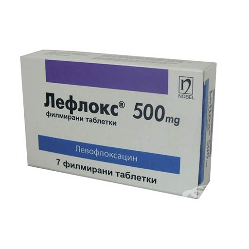 ЛЕФЛОКС 500 ТАБ  №7